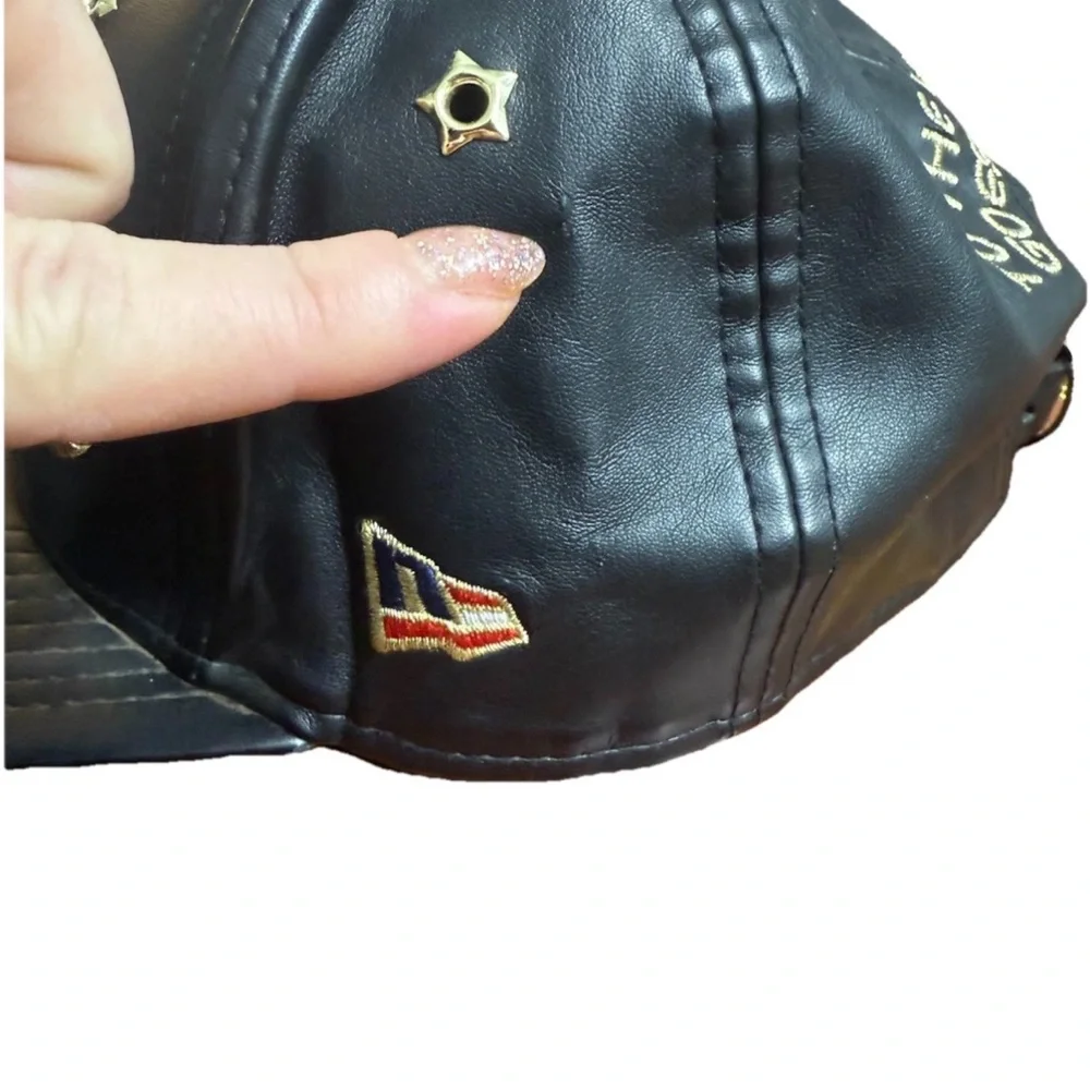 New Era USA Gold Olympics 9FIFTY Leather Hat “To The Victor Goes The Gold”